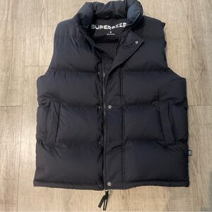 Aritzia Black Puffer Vest